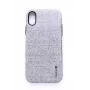 Evelatus Apple iPhone X / XS Velvet Brown Cover posteriore in silicone liquido