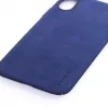 Evelatus Apple iPhone X Velvet Blue Cover posteriore