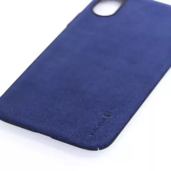 Evelatus Apple iPhone X Velvet Blue Cover posteriore