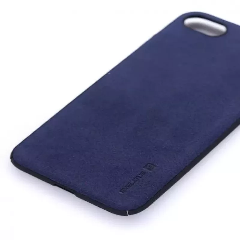 USAMS Custodia in Silicone per iPhone 7/8/SE 2020/SE 2022 Velvet Blu