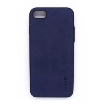 USAMS Custodia in Silicone per iPhone 7/8/SE 2020/SE 2022 Velvet Blu