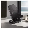 Evelatus Caricatore Wireless Universale da Scrivania EWD01 Nero
