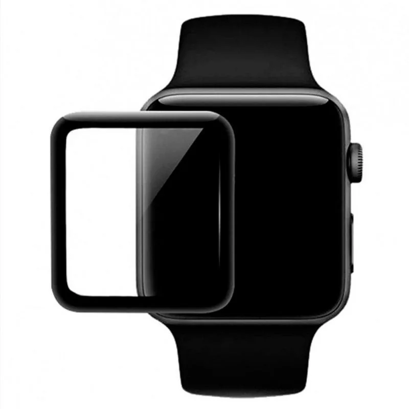 EVELATUS Apple Watch 42 mm Pellicola Protettiva Display PMMA+PET Trasparente