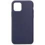 EVELATUS Custodia in silicone Premium Soft Touch per Apple iPhone 11 Pro blu scuro