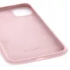 Evelatus Custodia in silicone Premium Soft Touch per Apple iPhone 11 Pro rosa sabbia