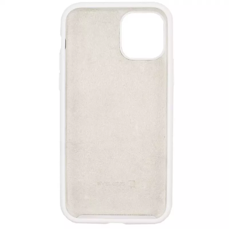 Evelatus Custodia in silicone Premium Soft Touch per Apple iPhone 11 Pro pietra