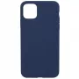 Evelatus Custodia in silicone Premium Soft Touch per Apple iPhone 11 Pro blu scuro