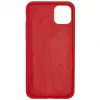 Evelatus Custodia in silicone Premium Soft Touch per Apple iPhone 11 Pro Max rossa