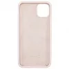 Evelatus Custodia in silicone Premium Soft Touch per Apple iPhone 11 Pro Max rosa sabbia