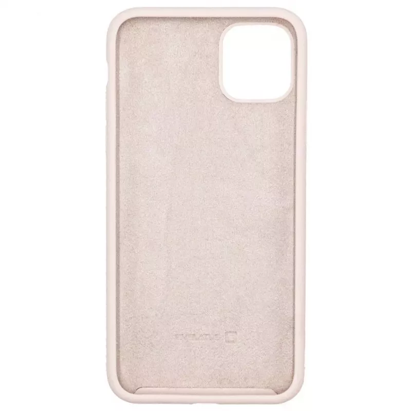 Evelatus Custodia in silicone Premium Soft Touch per Apple iPhone 11 Pro Max rosa sabbia