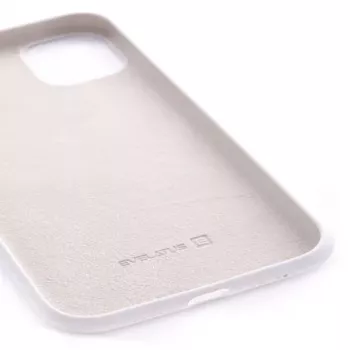 Evelatus Custodia in silicone Premium Soft Touch per Apple iPhone 11 Pro Max pietra