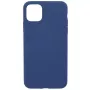Evelatus Custodia in silicone Premium Soft Touch per Apple iPhone 11 Pro Max blu mezzanotte