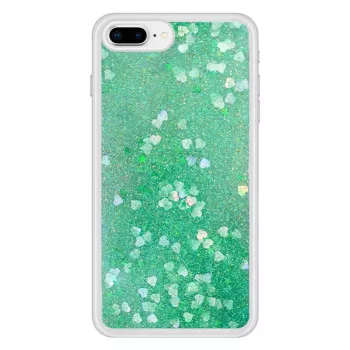 Evelatus Custodia Shining Quicksand per Samsung A50 verde