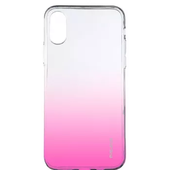 Evelatus Apple iPhone Xs Max Cover TPU Gradient rosso rosa