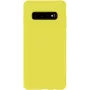 Evelatus Samsung Galaxy S10 Nano Silicone Case Soft Touch TPU Giallo