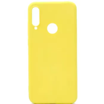 Evelatus Huawei P30 Lite Nano Silicone Case Soft Touch TPU Giallo