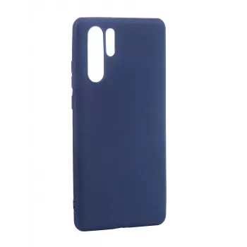 Evelatus Huawei P30 Pro Nano Silicone Case Soft Touch TPU Blu scuro