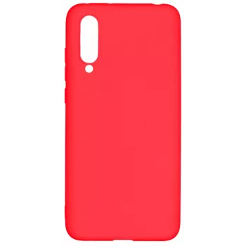 Evelatus Xiaomi Mi 9 Lite Custodia in silicone nano Soft Touch TPU rossa