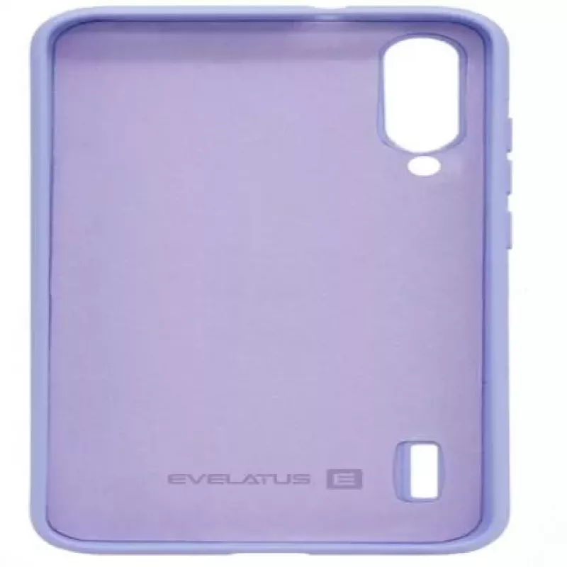 Evelatus Xiaomi Mi A3 Custodia cover posteriore in silicone morbido blu