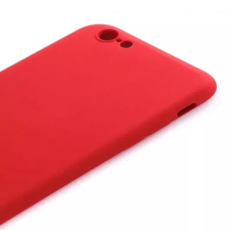 Evelatus Apple iPhone 6 / 6s Custodia in Silicone Nano Soft Touch TPU Rossa