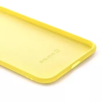 Evelatus Apple iPhone X/Xs Custodia in Silicone Nano Soft Touch TPU Gialla