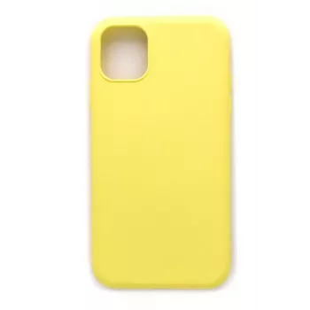 Evelatus Apple iPhone 11 Pro Max Custodia in Silicone Nano Soft Touch TPU Gialla