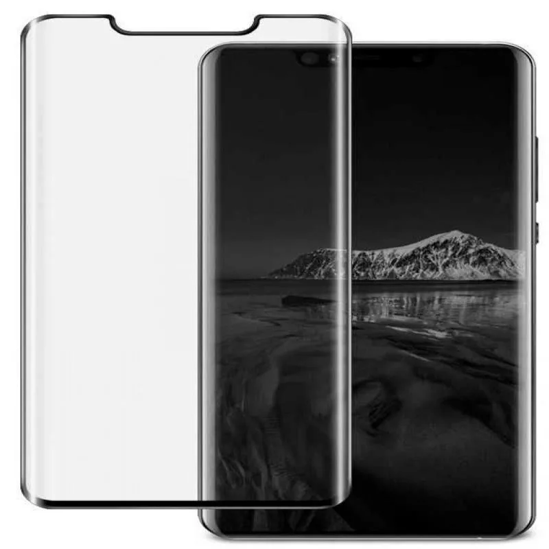 Evelatus Huawei Mate 30 Pro Vetro Trasparente UV + Colla
