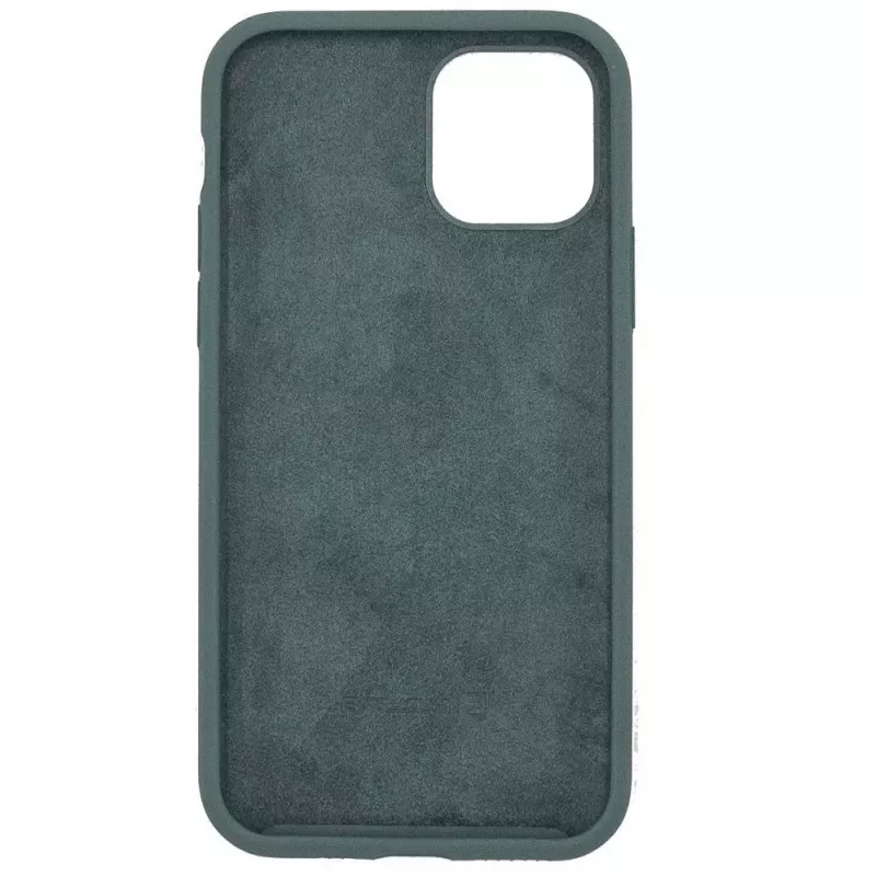 Evelatus Apple iPhone 11 Pro Custodia in Silicone Premium Soft Touch Verde Pino