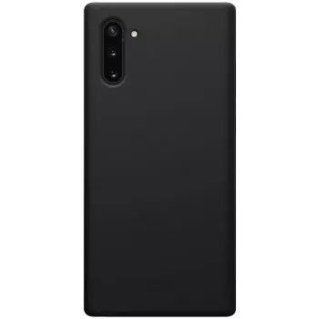 Evelatus Samsung Galaxy Note 10 Custodia in Silicone Premium Soft Touch Nera