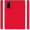 Evelatus Samsung Galaxy Note 10 Custodia in Silicone Premium Soft Touch Rossa