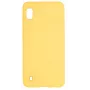 Evelatus Samsung Galaxy A10 Custodia in Silicone Soft Touch con Cinturino Gialla