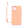 Evelatus Apple iPhone 11 Pro Custodia in Silicone Soft Touch con Cinturino Rosa