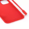 Evelatus Apple iPhone 11 Pro Custodia in Silicone Soft Touch con Cinturino Rossa