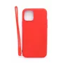 Evelatus Apple iPhone 11 Pro Custodia in Silicone Soft Touch con Cinturino Rossa