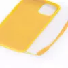 Evelatus Apple iPhone 11 Pro Custodia in Silicone Soft Touch con Cinturino Gialla