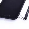 Evelatus Apple iPhone XR Custodia in Silicone Soft Touch con Cinturino Nera
