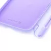 Evelatus Apple iPhone XR Custodia in Silicone Soft Touch con Cinturino Lilla