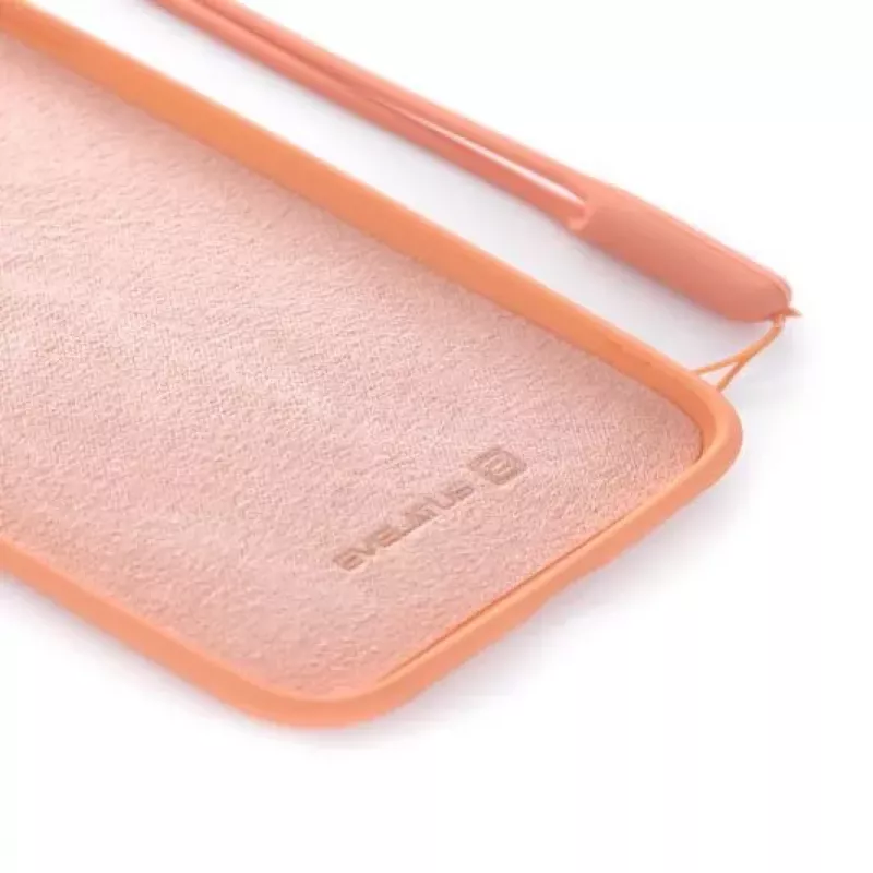 Evelatus Apple iPhone 7/8 Custodia in Silicone Soft Touch con Cinturino Rosa