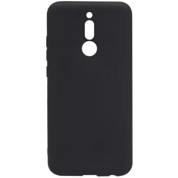 Evelatus Xiaomi Redmi 8 Custodia in Silicone Nano Soft Touch TPU Nera