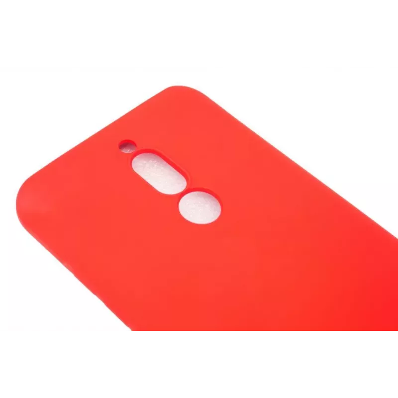 Evelatus Xiaomi Redmi 8 Custodia in Silicone Nano Soft Touch TPU Rossa