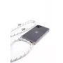 Evelatus Apple iPhone X/XS cover con cordino a righe bianche trasparente