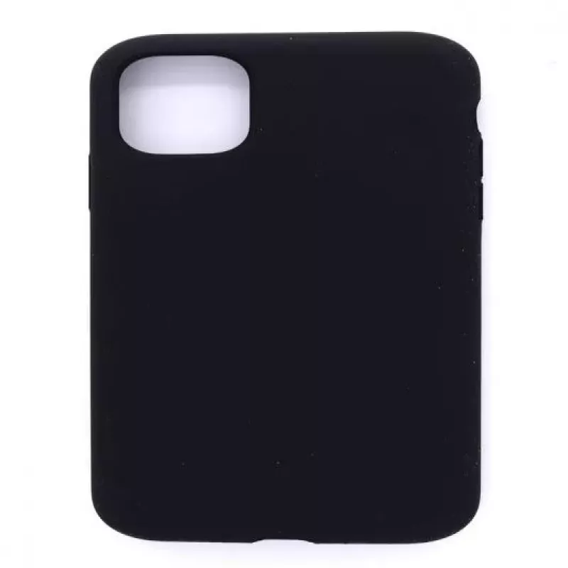 Connect Apple iPhone 11 Pro cover soft con protezione sul fondo nero