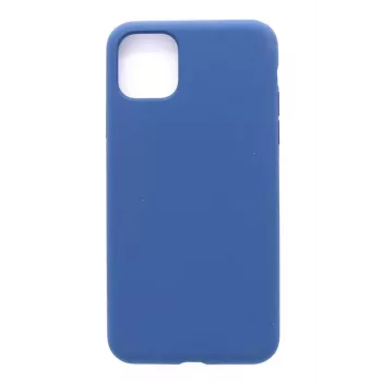 Connect Apple iPhone 11 Pro Max cover soft con fondo blu mezzanotte