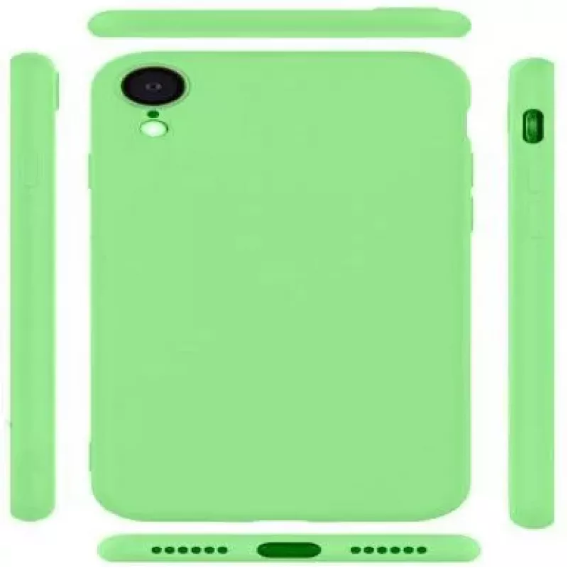 Evelatus Apple iPhone XR Nano Silicone Case Soft Touch TPU menta