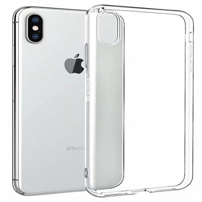 Evelatus Apple iPhone XS Max Clear Silicone Case 1,5mm TPU trasparente