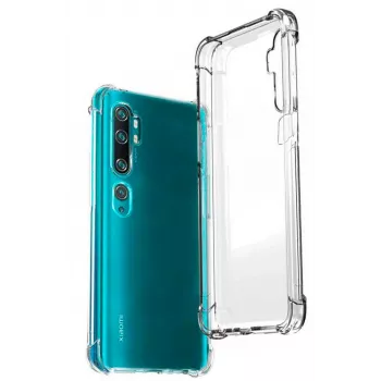 Evelatus Xiaomi Mi Note 10 / Mi Note 10 Pro custodia in silicone militare shockproof TPU trasparente