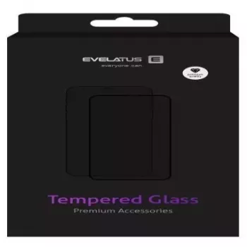 Evelatus Pellicola protettiva in vetro temperato con colla ai bordi e curvatura a caldo per Samsung Galaxy Note 10 Plus
