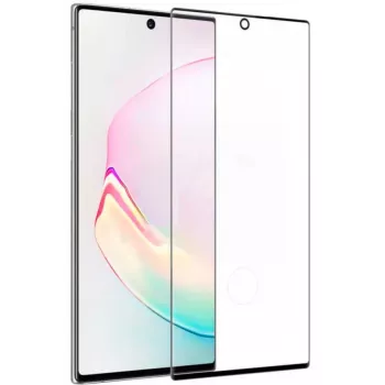 Evelatus Pellicola protettiva in vetro temperato con colla ai bordi e curvatura a caldo per Samsung Galaxy Note 10 Plus