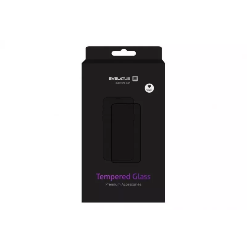 Evelatus Vetro trasparente UV + colla per Samsung Galaxy Note 9
