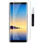 Evelatus Pellicola protettiva in vetro trasparente UV + colla per Samsung Galaxy Note 8